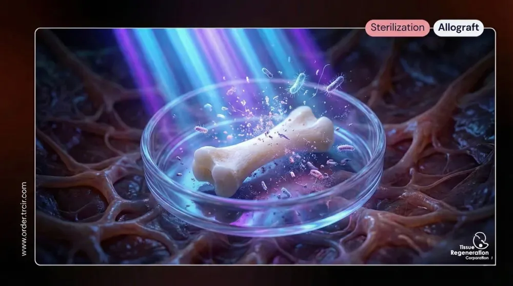 Allograft sterilization process