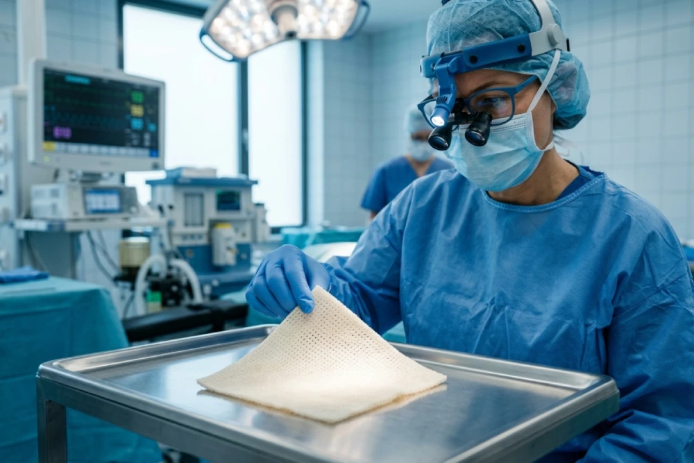 ADM for Severe Burn Treatment